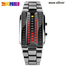 Luxury Lovers' Wristwatch For Men & Women-men silver-JadeMoghul Inc.