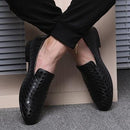 Luxury Moccasins / Leather Loafers / Italian Style Shoes-001 Black-6-JadeMoghul Inc.