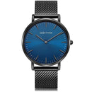 Luxury Quartz Watch / Casual Stainless Steel Ultra Thin Men Watch-BU with Box-JadeMoghul Inc.