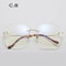 Luxury Sunglasses Women Designer Brand Fashion Rimless Sun Glasses-C.8-JadeMoghul Inc.