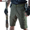 MAGCOMSEN Shorts Men Summer Casual Tactical SWAT Short Breathable Army Military Quick Dry Urban Combat Cargo Shorts AG-PLY-16-Army Green-S-JadeMoghul Inc.