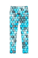 Magic Bubbles Lucy Printed Performance Leggings - Women-Magic Bubbles-XS-Blue/Grey-JadeMoghul Inc.