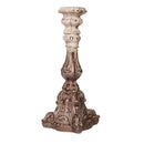 Magnesia Candle Holder , Rustic Brown-Candleholders-Rustic Brown-Magnesium-JadeMoghul Inc.