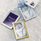 Magnet Back Mini Photo Frames Brushed Silver (Pack of 3)-Popular Wedding Favors-JadeMoghul Inc.