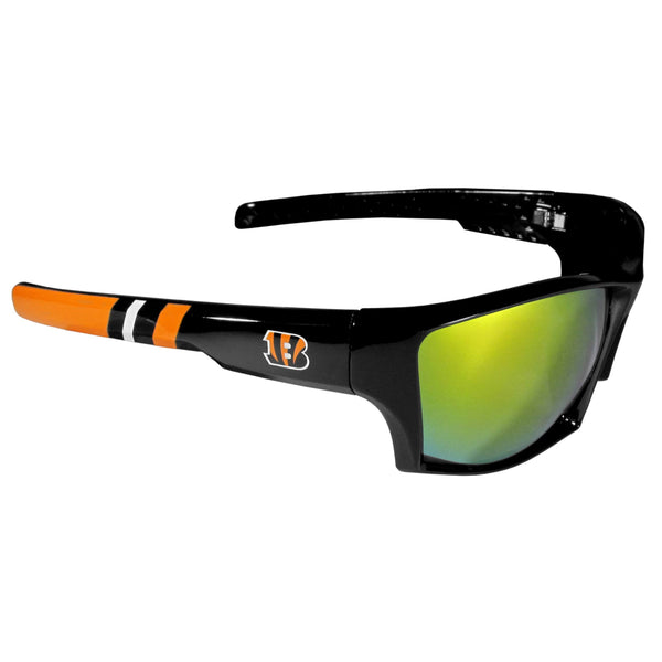 Major Sports Accessories NFL - Cincinnati Bengals Edge Wrap Sunglasses JM Sports-7
