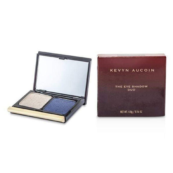 Make Up The Eye Shadow Duo - # 206 Taupe Shimmer- Blackened Blue Shimmer - 4.8g-0.16oz Kevyn Aucoin