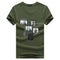 Man 2018 Men's T-Shirts Plus Size 5XL Tee Shirt - Summer Short Sleeve Men T Shirts Male TShirts Camiseta Tshirt Homme-Army Green-XXXL-JadeMoghul Inc.