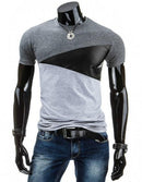 Man Casual T-shirt Men Cotton T Shirt Military Mens T Shirts Fashion Tees T81-Dark Gray-M-JadeMoghul Inc.