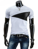 Man Casual T-shirt Men Cotton T Shirt Military Mens T Shirts Fashion Tees T81-Light Gray-M-JadeMoghul Inc.