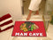 Man Cave All-Star Door Mat NHL Chicago Blackhawks Man Cave All-Star Mat 33.75"x42.5" FANMATS