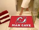 Man Cave All-Star Floor Mats NHL New Jersey Devils Man Cave All-Star Mat 33.75"x42.5" FANMATS