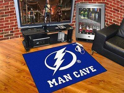Man Cave All-Star Floor Mats NHL Tampa Bay Lightning Man Cave All-Star Mat 33.75"x42.5" FANMATS