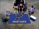 Man Cave UltiMat Indoor Outdoor Rugs NHL St. Louis Blues Man Cave UltiMat 5'x8' Rug FANMATS