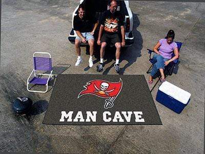 Man Cave UltiMat Outdoor Rugs NFL Tampa Bay Buccaneers Man Cave UltiMat 5'x8' Rug FANMATS