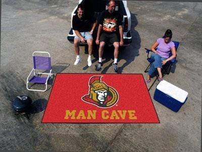 Man Cave UltiMat Rugs For Sale NHL Ottawa Senators Man Cave UltiMat 5'x8' Rug FANMATS