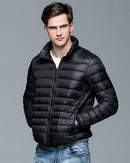 Man Duck Down Jacket - Ultra Light Thin Jacket-Black-S-JadeMoghul Inc.