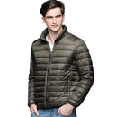 Man Duck Down Jacket - Ultra Light Thin Jacket-Black-S-JadeMoghul Inc.