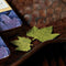 Maple Shaped Wooden Die-cut Leaves in Woods Green (Pack of 12)-Table Planning Accessories-JadeMoghul Inc.