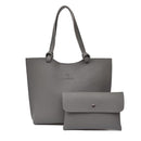 Mara's Dream 2017 Women Shoulder Bags Solid Color PU Leather Hasp Lady Girls Handbags Feminina Crossbody Messenger Bag Bolsa-G Dark Gray-38x29x7 cm-JadeMoghul Inc.