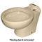 Marine Sanitation Raritan Marine Elegance - Household Style - Almond - Tall Angle Back - Freshwater Solenoid - Smart Toilet Control - 12V [230AHF012] Raritan