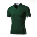 MarKyi plus size 5xl Short Sleeve Mens Polo Shirts Brand Good Quality Slim Fit Mens Polo Merken-Green-XL-JadeMoghul Inc.