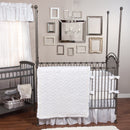 Marshmallow 3 Piece Crib Bedding Set-MRSHMLLW-JadeMoghul Inc.