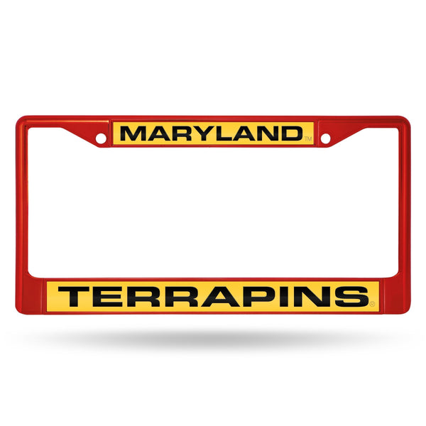 License Plate Frames Maryland Laser Chrome Frame