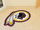Mascot Mat Custom Floor Mats NFL Washington Redskins Mascot Custom Shape Mat FANMATS