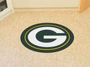 Mascot Mat Custom Size Rugs NFL Green Bay Packers Mascot Custom Shape Mat FANMATS