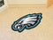 Mascot Mat Custom Size Rugs NFL Philadelphia Eagles Mascot Custom Shape Mat FANMATS