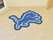 Mascot Mat Game Room Rug NFL Detroit Lions Mascot Custom Shape Mat FANMATS