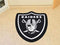 Mascot Mat Game Room Rug NFL Oakland Raiders Mascot Custom Shape Mat FANMATS