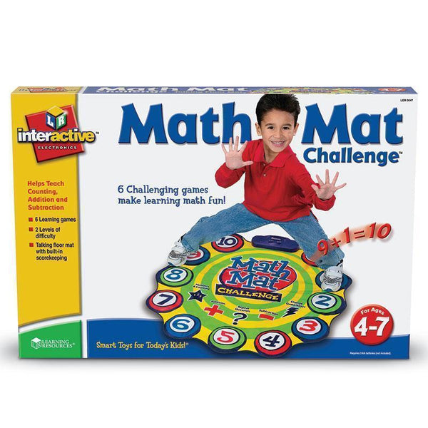 MATH MAT CHALLENGE GAME GR PK & UP-Learning Materials-JadeMoghul Inc.