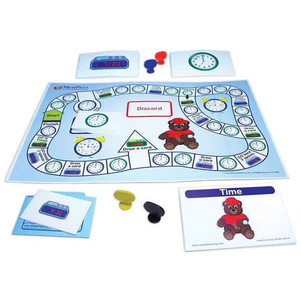 MATH READINESS GAMES ALL ABOUT TIME-Learning Materials-JadeMoghul Inc.