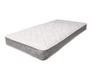 Mattresses Mattress Sale - 75" X 39" X 6" Twin White And Gray Fabric Mattress HomeRoots