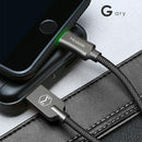 Mcdodo USB Cable for iPhone X 8 7 6 Plus Auto Disconnect Fast Charging Cord for iPhone 6s 5s SE iPad Sync Data USB Charger Cable-Gray-1.2m-JadeMoghul Inc.
