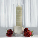 Memorial Glass Cylinder (Pack of 1)-Wedding Ceremony Accessories-JadeMoghul Inc.