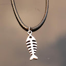 Men Bijoux Vinatge Silver Plated Elephant Wing Cross Love Leather Necklace Pendant For Women Chain Collares Jewelry Bijoux 2017-N784-JadeMoghul Inc.