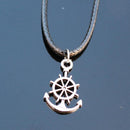 Men Bijoux Vinatge Silver Plated Elephant Wing Cross Love Leather Necklace Pendant For Women Chain Collares Jewelry Bijoux 2017-N793-JadeMoghul Inc.