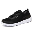 Men Breathable Lace up / Light Comfort Light Weight Flats-Black-4.5-JadeMoghul Inc.