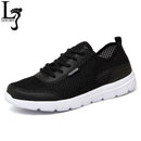 Men Breathable Lace up / Light Comfort Light Weight Flats-Black-4.5-JadeMoghul Inc.