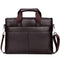 High Quality PU Leather Briefcase / Classic Business Leather Handbag