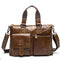 Men Briefcases Genuine Leather Men's Bag male business Computer Laptop Bags Crossbody Bags Messenger Bag Men Leather-260red brown-China-JadeMoghul Inc.