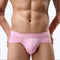 Men Briefs / Low Waist Underwear-light pink-XXL-JadeMoghul Inc.