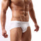 Men Briefs / Low Waist Underwear-white-XL-JadeMoghul Inc.