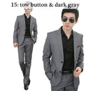 Men Business Suit Slim Fit Tuxedo-15-S-JadeMoghul Inc.