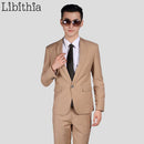 Men Business Suit Slim Fit Tuxedo-16-S-JadeMoghul Inc.