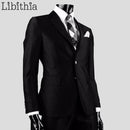 Men Business Suit Slim Fit Tuxedo-16-S-JadeMoghul Inc.