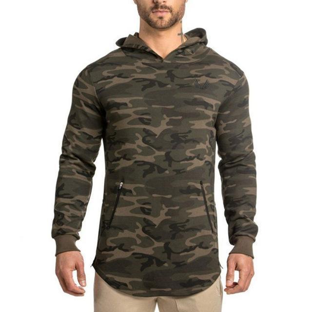 Men Camouflage Hoodies / Fitness Sweatshirts / Sportswear Clothing-camouflage-S-JadeMoghul Inc.