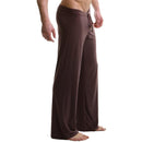 Men Casual Soft Comfortable Sleep Bottoms / Lacing Loose Pyjama-black-S-JadeMoghul Inc.